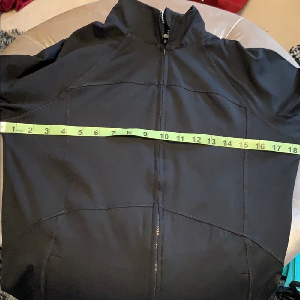 Balance Collection black full zip sleek jacket, M - Picture 8 of 9